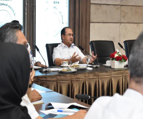 Gubernur Beri Arahan Pembangunan Kepada Dinas PUPR, Dinas Perkim, Dishub, dan Dinas ESDM