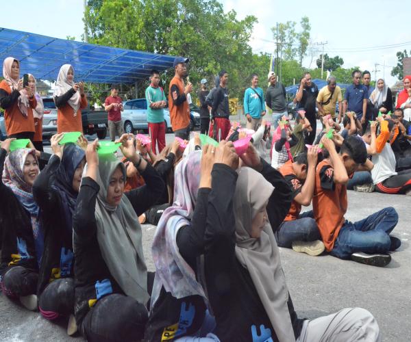 Meriahkan HUT RI Ke 77, Dinas PUPRPRKP Gelar Berbagai Lomba