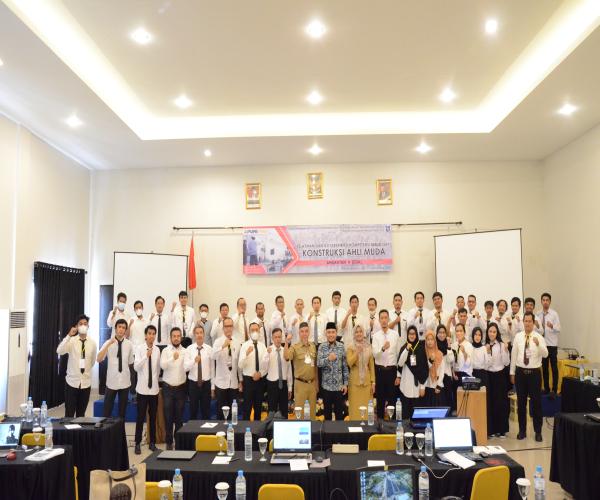 Dinas PUPRPRKP Gelar Pelatihan dan uji Sertifikasi Kompetensi Kerja Untuk 2 Angkatan Sekaligus