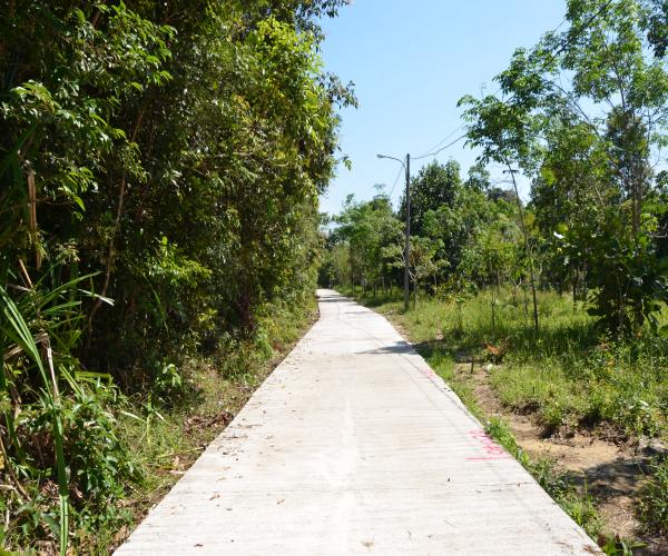 Pembangunan Jalan Lingkungan Buluh Tumbang Telah Selesai, Arfiyanto : Semoga Bermanfaat!