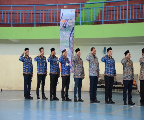 Peringati Hari Bakti PU, Dinas PUPRPRKP Ikut Serta Dalam Upacara