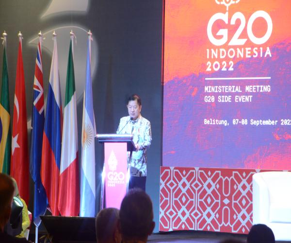 Buka Forum G20 di Belitung, Suharso: Pemulihan Ekonomi Global Masih Belum Merata