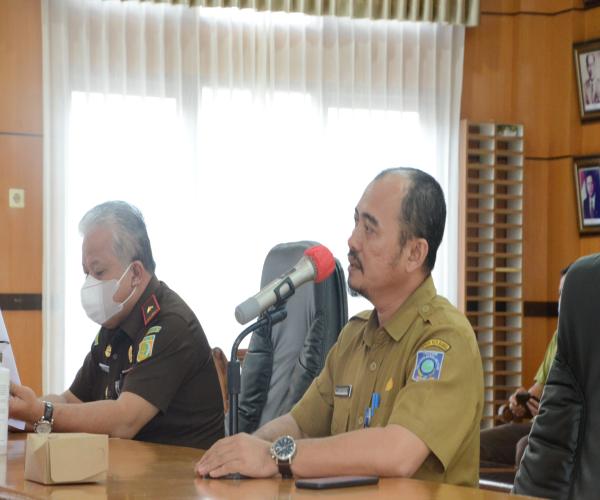 Entry meeting Pengawalan Pembangunan Strategis Perluasan Jaringan SPAM di Beltung