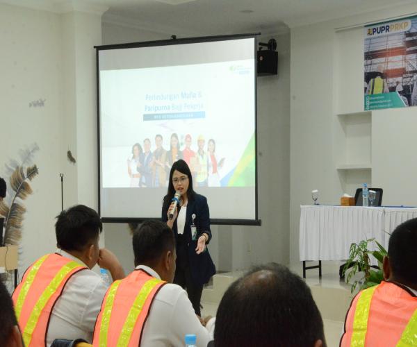 BPJS Ketenagakerjaan Jelaskan Manfaat Jamsostek Kepada Peserta Pelatihan SMKK