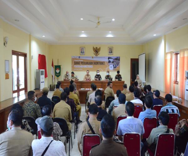 Dinas PUPRPRKP Siap Laksanakan 17 Paket Pekerjaan Konstruksi 