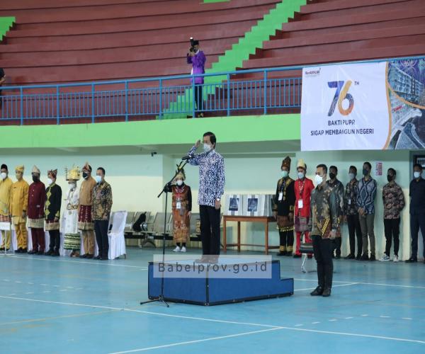 Peringati Hari Bakti PU ke 76, Insan PUPR Harus Aplikasikan Nilai iProve