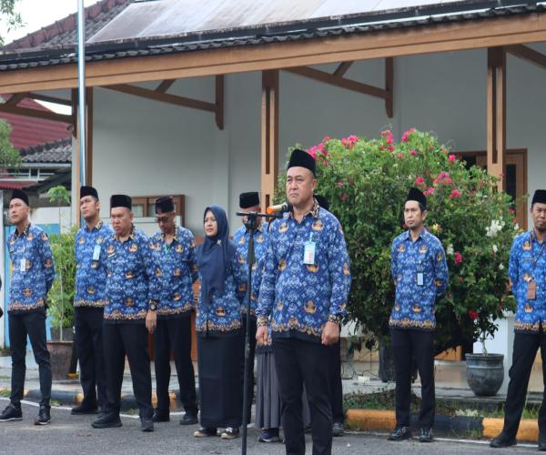 Dinas PUPRPRKP Babel Gelar Apel Hari Bakti PU ke-80: Meneguhkan Semangat Pengabdian dan Pembangunan