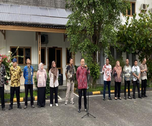 Apel Pagi Dinas PUPRPRKP Tekankan Disiplin Kerja sebagai Kunci Kinerja Organisasi