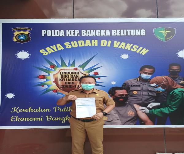  Dinas PUPR Laksanakan Vaksinasi Covid-19 Tahap 1