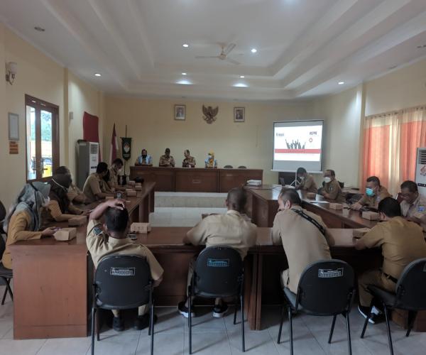 Sosialisasi Anti Korupsi Di Lingkungan Dinas PUPRPRKP