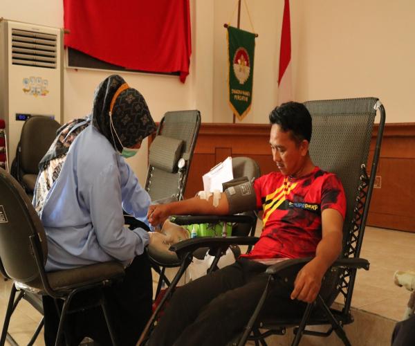 Aksi Donor Darah, Kadis Jantani : Kegiatan Ini Bisa Dirutinkan