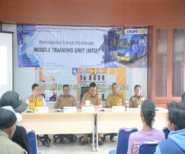 Pelatihan Tenaga Kerja Konstruksi di Pangkalpinang Tingkatkan Kompetensi dan Kualitas SDM