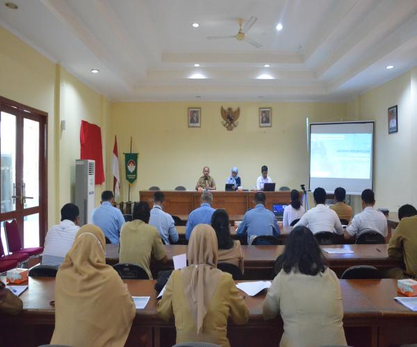 Rapat Pembahasan Laporan Pendahuluan Rencana Induk SPAM Provinsi Kepulauan Bangka Belitung